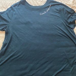 Old Navy Active Navy Blue “Can’t Stop Me” Tshirt